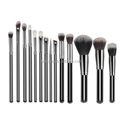 Make Up Brushes Ergonomic Microphone Dotted Design Makeup Brushes Set